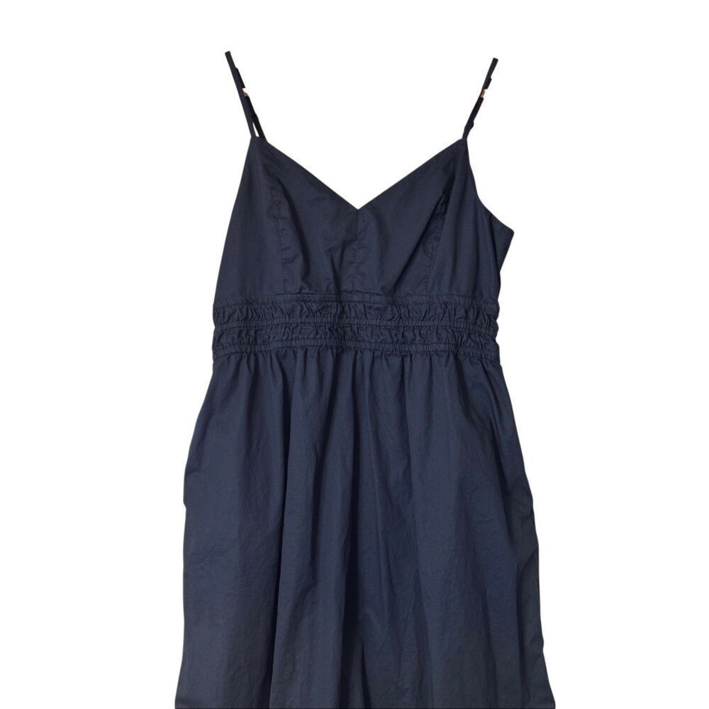 Old navy waist defined cotton midi dress black medium - Picture 11 of 11